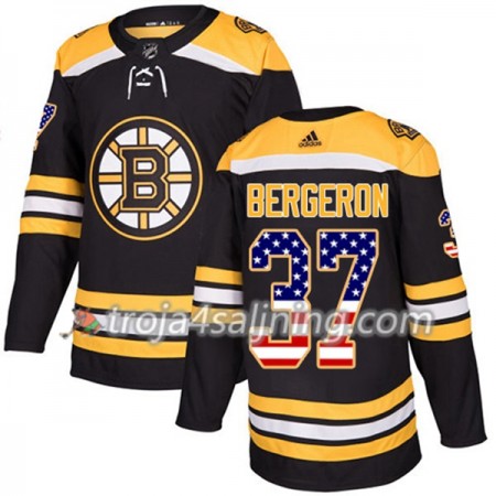 Boston Bruins tröja Patrice Bergeron 37 Adidas 2017-2018 Svart USA Flag Fashion Authentic - NHL Tröjor Herr Boston Bruins tröja Patrice Bergeron 37 Adidas 2017-2018 Svart USA Flag Fashion Authentic - NHL Tröjor Herr